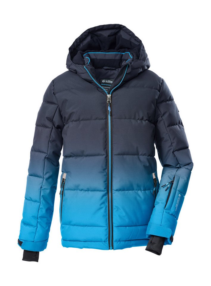 Killtec Steppjacke KSW 252 MN QLTD JCKT Wasserabweisende Steppjacke mit Kapuze, Schneefang und Kontrastdetails von Killtec