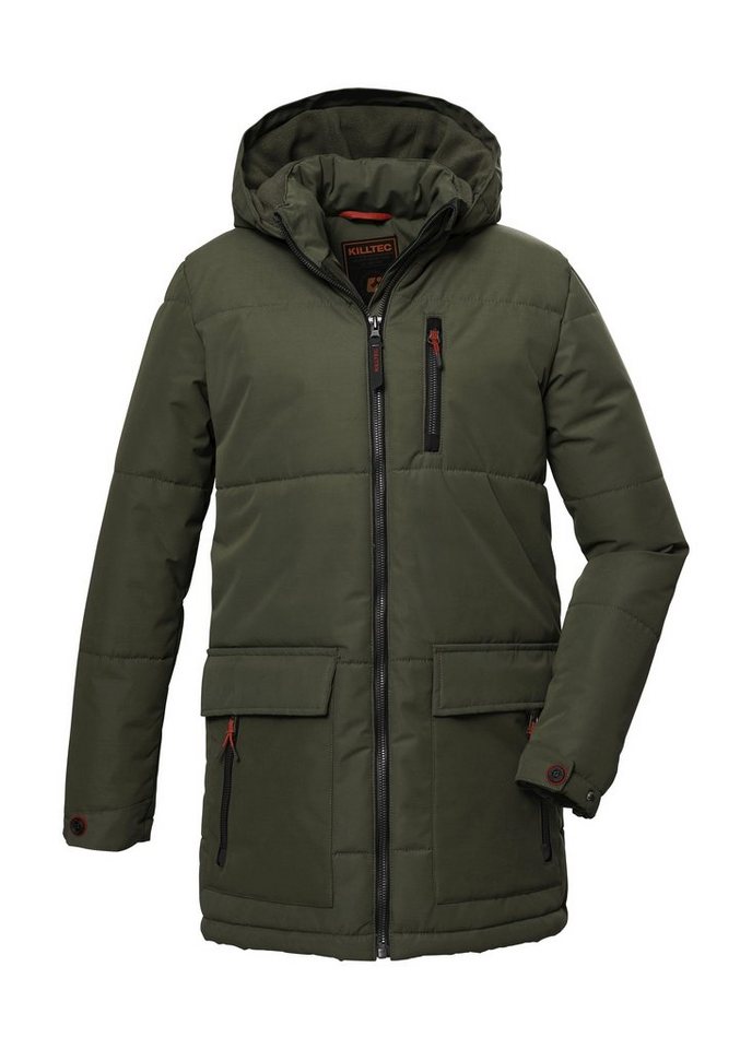 Killtec Steppmantel KOW 135 BYS QLTD PRK Langer, atmungsaktiver Parka mit verstellbarer Kapuze und Taschen von Killtec