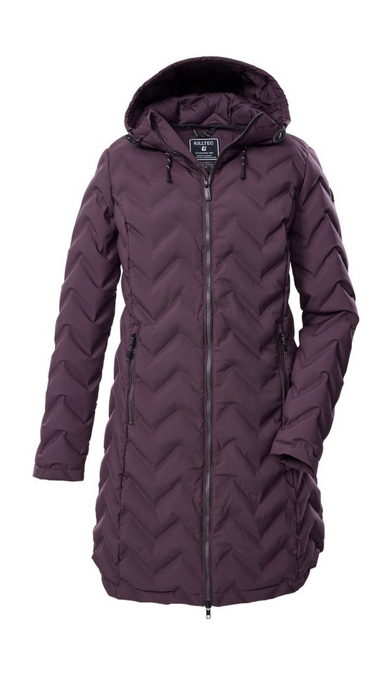 Killtec Steppmantel KOW 14 WMN QLTD PRK Wasser- und windabweisender Steppparka mit verstellbarer Kapuze von Killtec