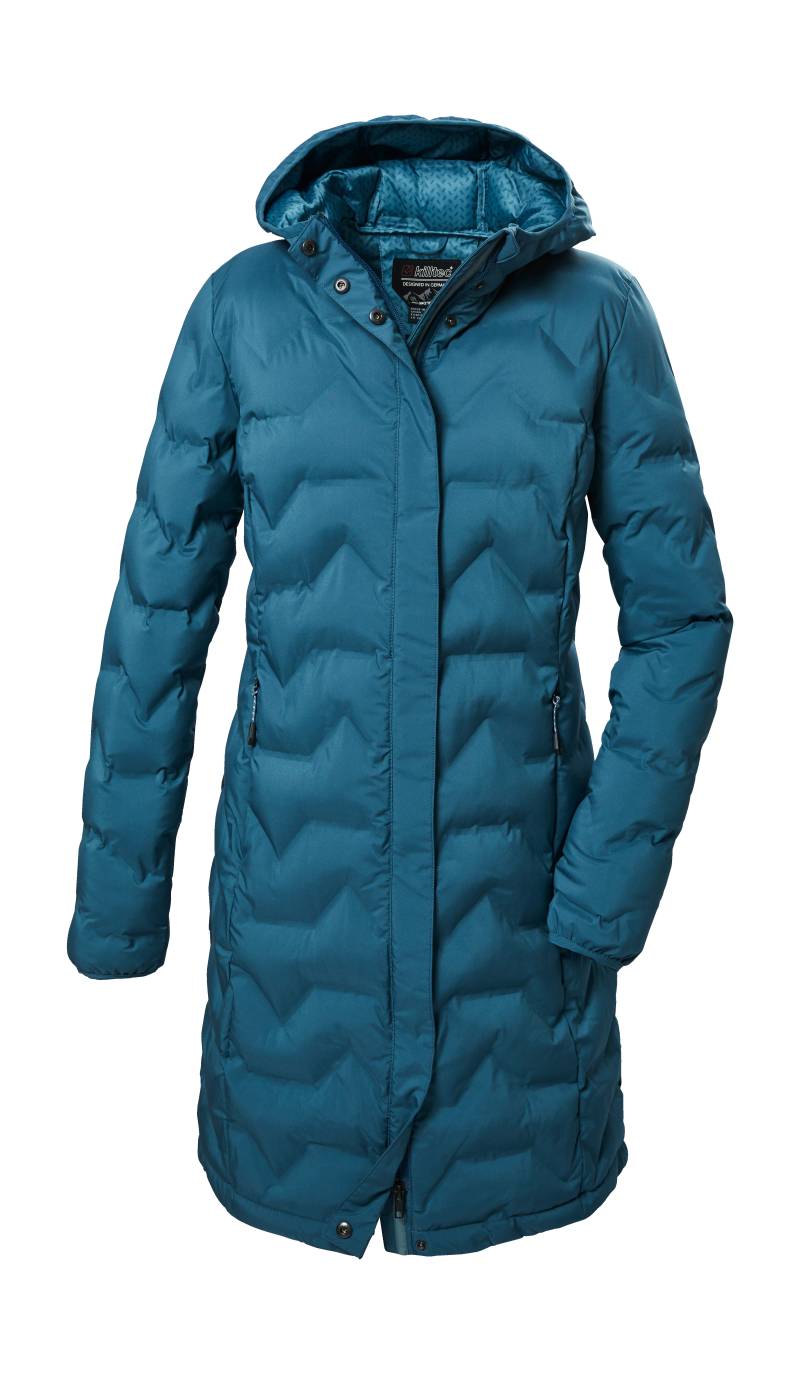 Killtec Steppmantel "KOW 9 WMN QLTD PRK" Wasser- und windabweisender Damen Parka mit verstellbarer Kapuze von Killtec