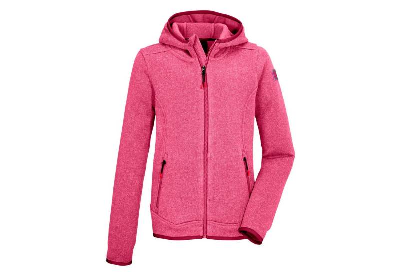 Killtec Strickfleecejacke Strickfleecejacke mit Markenpatch auf dem Arm von Killtec