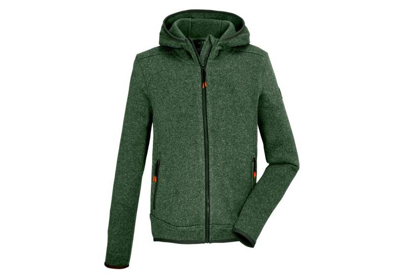 Killtec Strickfleecejacke Boys Knitfleece Jacket mit unterlegtem Reißverschluss von Killtec