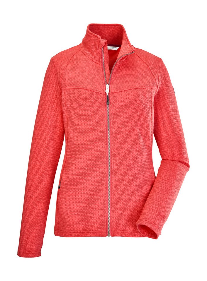 Killtec Strickjacke KOS 102 WMN FLX JCKT Damen Powerstretchjacke, Stehkragen, Kinnschutz, Zipper-Taschen von Killtec
