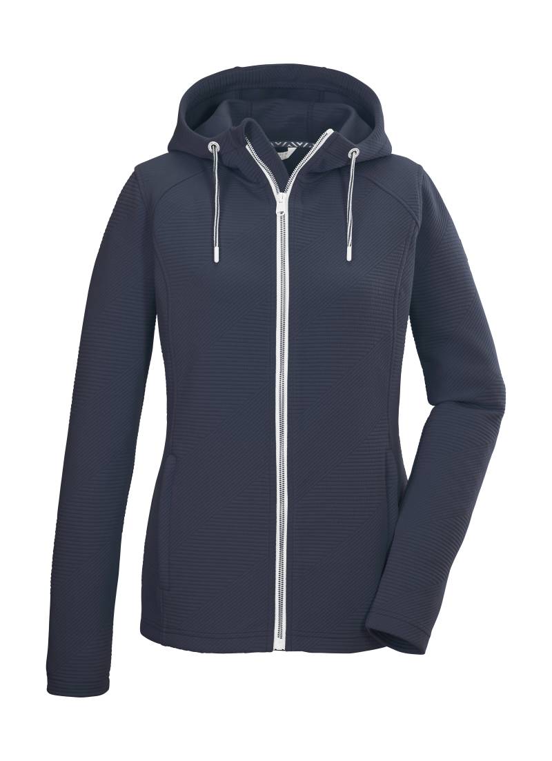 Killtec Strickjacke "KOS 33 WMN FLX JCKT" Damen Powerstretchjacke mit Kapuze, Taschen, Kinnschutz von Killtec