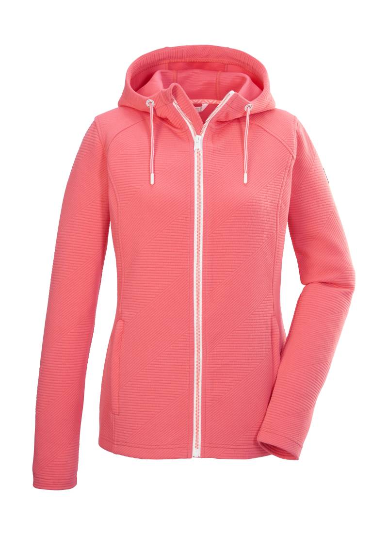 Killtec Strickjacke "KOS 33 WMN FLX JCKT" Damen Powerstretchjacke mit Kapuze, Taschen, Kinnschutz von Killtec