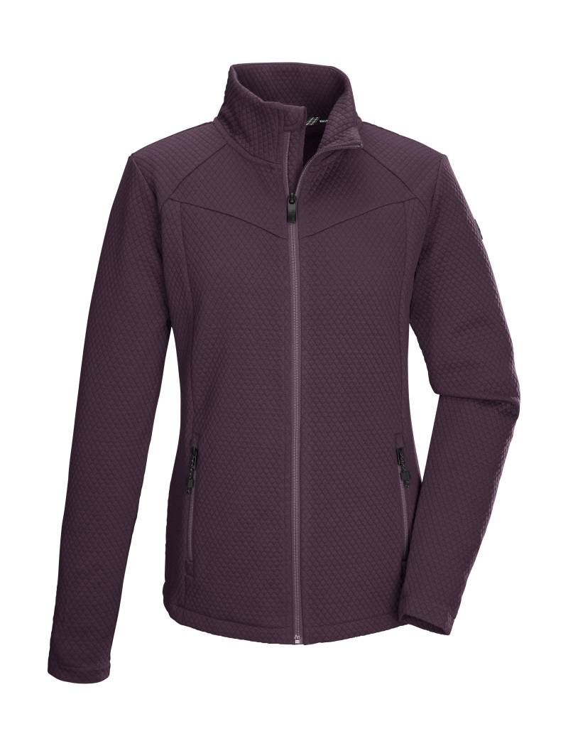 Killtec Strickjacke "KOW 2 WMN FLX JCKT", Damen Powerstretchjacke mit 2-Wege-Stretch und Kinnschutz. von Killtec
