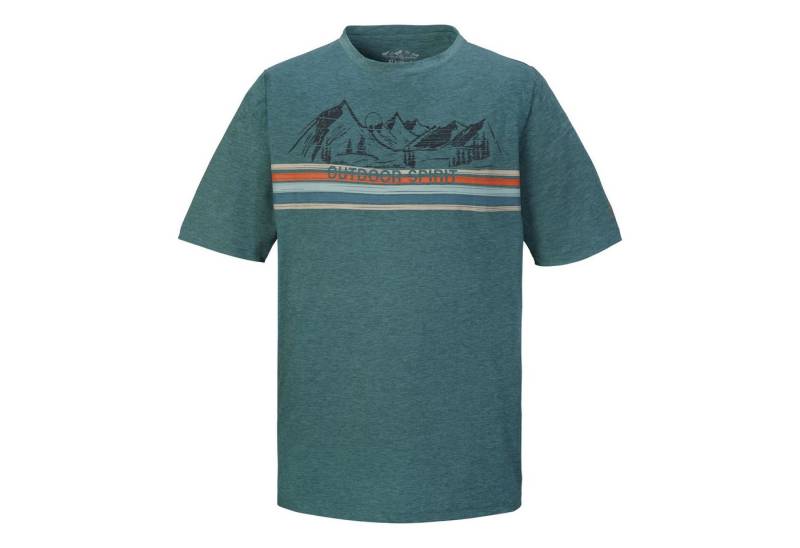 Killtec T-Shirt Herren T-Shirt KOS 64 MN mit kontrastfarbenem Print von Killtec