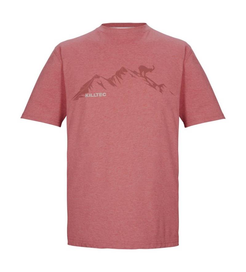 Killtec T-Shirt KOS 365 MN TSHRT Herren T-Shirt mit Melange-Optik, Bergprint, vielseitig kombinierbar von Killtec
