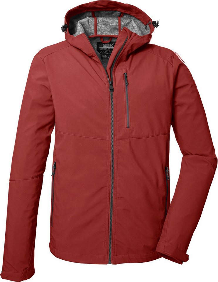 Killtec Winterjacke KOS 259 MN SFTSHLL JCKT ZIEGELROT Herren Softshelljacke von Killtec