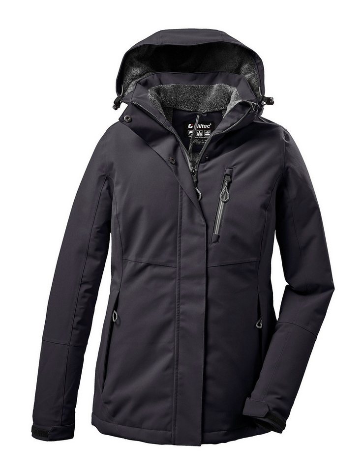 Killtec Winterjacke KOW 140 mit Kapuze (wasser- und winddicht) schwarz Damen von Killtec