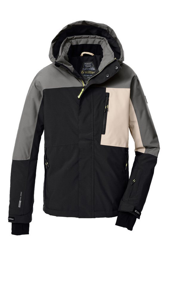 Killtec Winterjacke KSW 200 BYS SKI JCKT (1-St) mit Kapuze, wasserdicht mit verschweißten Nähten, atmungsaktiv von Killtec