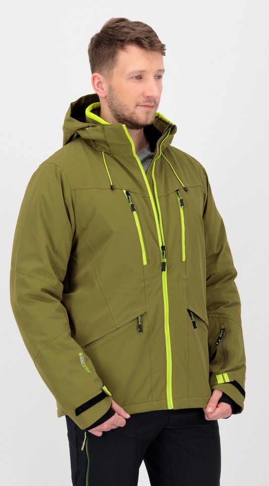 Killtec Winterjacke KSW 74 CS MEN SKI JACKET Funktionsjacke, Skijacke mit abnehmbarer Kapuze und Schneefang von Killtec