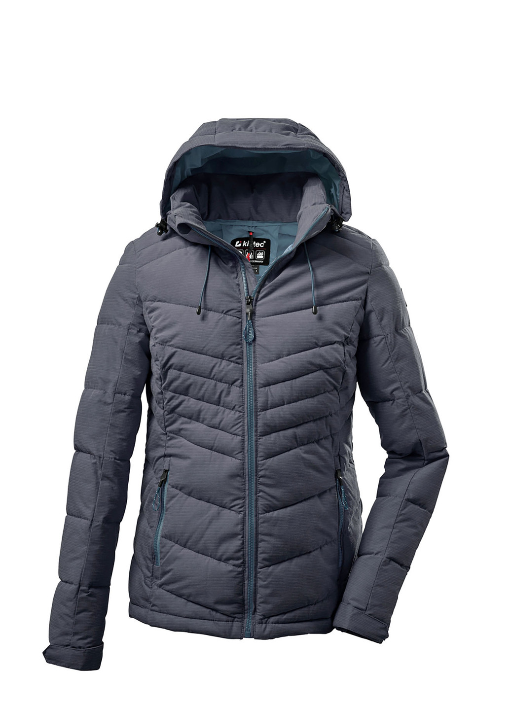 Trendige Damen-Funktionsjacke mit raffinierten Steppungen, Dunkelnavy, Größe 40 Trendige Damen-Funktionsjacke mit raffinierten Steppungen, Dunkelnavy, Größe 40 von Killtec