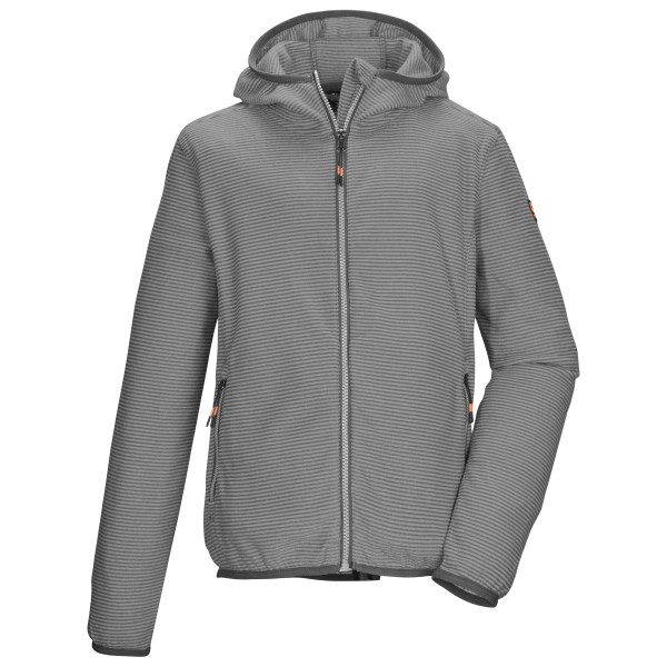 killtec - Boy's KOW 246 Fleece Jacket - Fleecejacke Gr 164 grau von Killtec