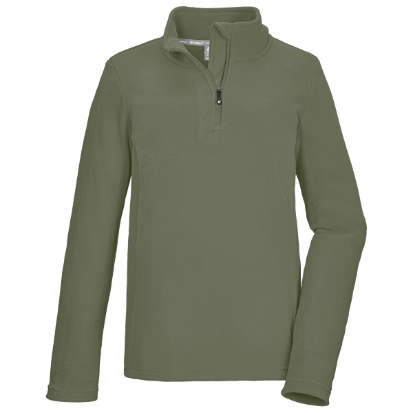 killtec - Boy's KSW 248 Fleece Shirt - Fleecepullover Gr 116 oliv von Killtec