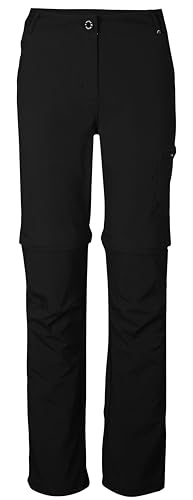 killtec Damen Funktionshose/Wanderhose mit abzippbaren Beinen KOS 5 WMN PNTS, schwarz, 42, 42820-000 von Killtec