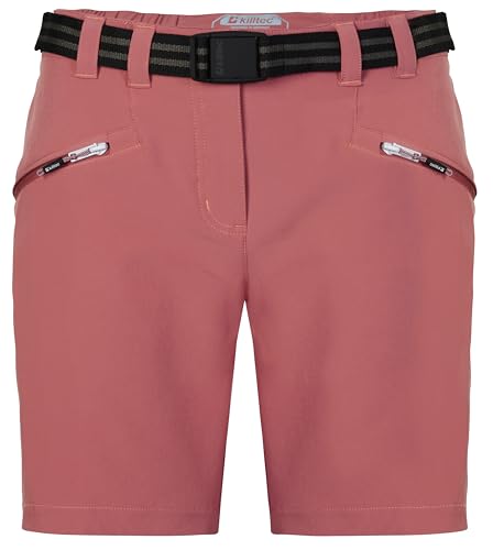 killtec Damen KOS 19 WMN BRMDS Funktionsbermudas/Shorts mit Gürtel, hell Sienna rot, 36 von Killtec