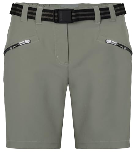 killtec Damen KOS 19 WMN BRMDS Funktionsbermudas/Shorts mit Gürtel, helloliv, 42 von Killtec