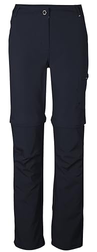 killtec Damen KOS 5 WMN PNTS Funktionshose/Wanderhose mit abzippbaren Beinen, Nachtblau, 36 von Killtec