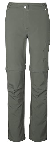 killtec Damen KOS 5 WMN PNTS Funktionshose/Wanderhose mit abzippbaren Beinen, helloliv, 36 von Killtec