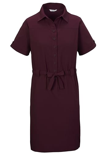 killtec Damen KOS 50 WMN DRSS Funktionskleid/Kleid/Sommerkleid, Weintraube, 40 von Killtec