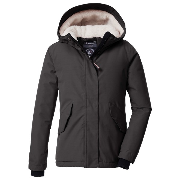 killtec - Girl's KOW 235 Jacket - Winterjacke Gr 176 grau/schwarz von Killtec