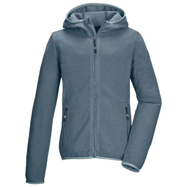 killtec - Girl's KOW 245 Fleece Jacket - Fleecejacke Gr 164 grau/blau von Killtec