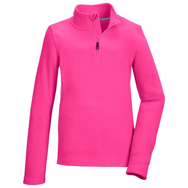 killtec - Girl's KSW 247 Fleece Shirt - Fleecepullover Gr 128 rosa von Killtec