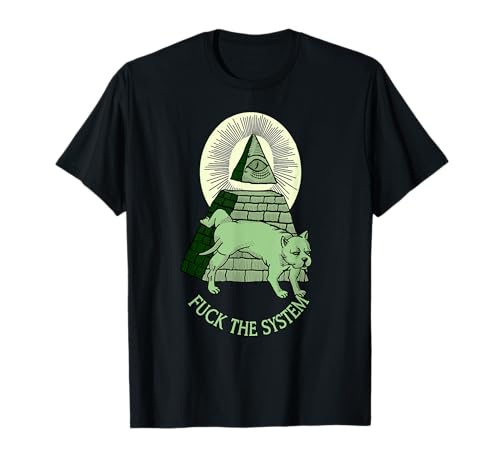 Anti-Illuminati NWO All Seeing Eye Pyramide Mason Men Women T-Shirt von Killuminati & Whistleblower Designs