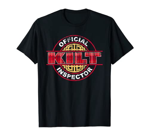 Offizielles Kilt Inspector Shirt, Damen Kilt Shirt T-Shirt Offizielles Kilt Inspector Shirt, Damen Kilt Shirt T-Shirt von Kilt Club Designs and Apparel