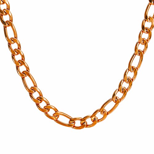 Kim Johanson® Edelstahl Damen Halskette ohne Anhänger *Verschiedene Modelle* in Silber, Gold & Roségold | Boho Schmuck für Frauen | Multi Layer Kette | Wasserfest | verstellbar inkl Schmuckbeutel von Kim Johanson