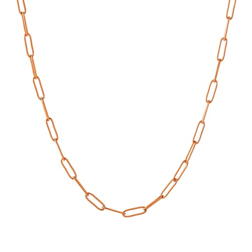 Kim Johanson® Edelstahl Damen Halskette *Susa* in Silber, Gold & Roségold | Glieder Kette | Multi Layer Gliederkette | Wasserfest | Boho Schmuck für Frauen | Verstellbare Länge | Inkl. Schmuckbeutel von Kim Johanson