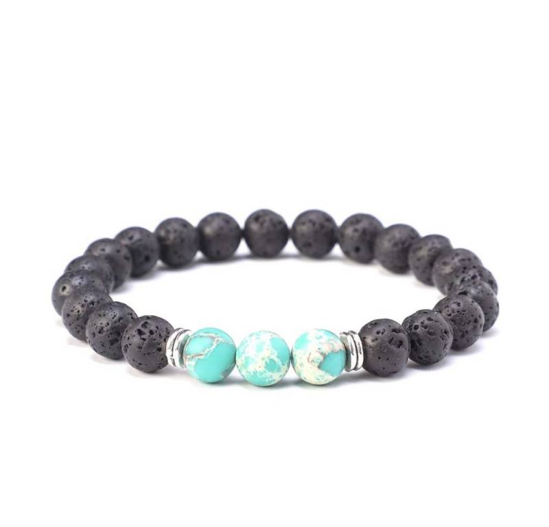 Kim Johanson Armband Chakra Yoga Armschmuck, mit Jaspi Perlen von Kim Johanson