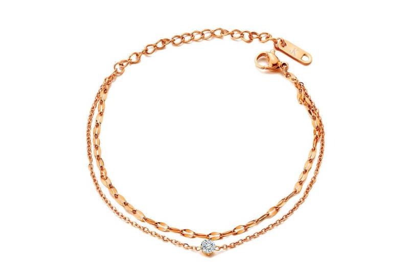 Kim Johanson Armband Giulia (1-tlg), aus Edelstahl, hypoallergen, verstellbar von Kim Johanson