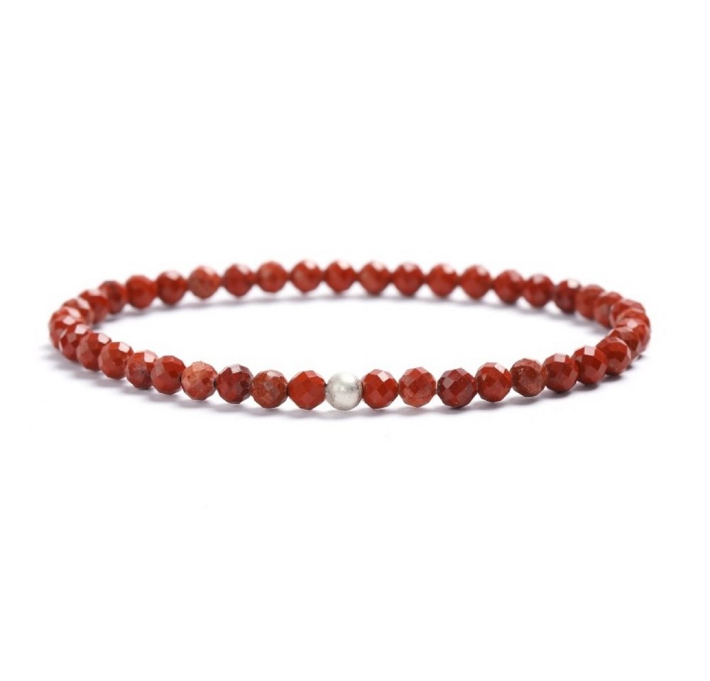 Kim Johanson Armband Naturstein Perlenarmband (1-tlg), mit 925 Sterling Silberperle von Kim Johanson