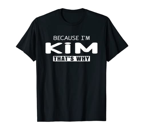Kim Personalisierte Geburtstagsidee Mädchen Frauen Name Kim T-Shirt Kim Personalisierte Geburtstagsidee Mädchen Frauen Name Kim T-Shirt von Kim Personalized Name Apparel