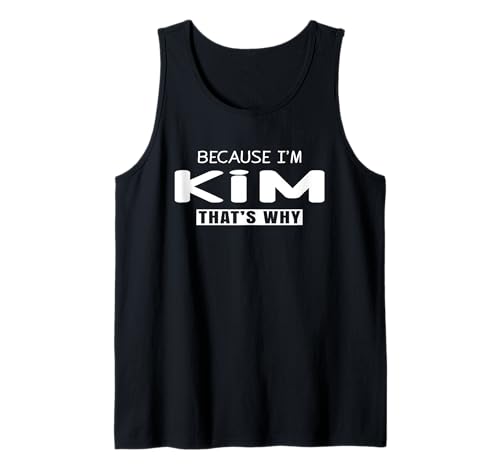 Kim Personalisierte Geburtstagsidee Mädchen Frauen Name Kim Tank Top Kim Personalisierte Geburtstagsidee Mädchen Frauen Name Kim Tank Top von Kim Personalized Name Apparel
