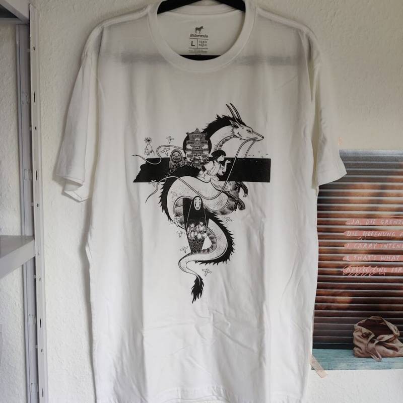 T-Shirt "Drachen" L T-Shirt "Drachen" L von KimBeckerDesign