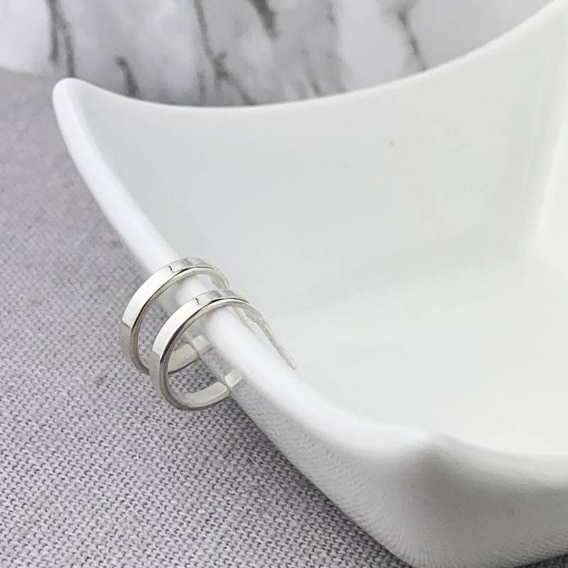 sterling Silber Creolen | Kleine Huggie Ohrringe sterling Silber Creolen | Kleine Huggie Ohrringe von KimRyanJewellery
