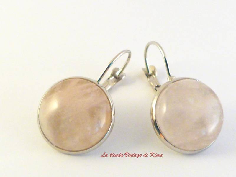 Dangly Earrings Quartz -Two Models von KimaHandmade