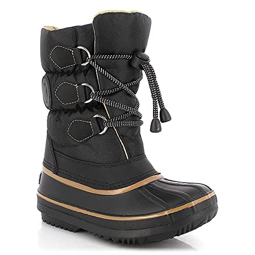 Kimberfeel Unisex Avalanche Schneestiefel, braun, 35 EU von KIMBERFEEL