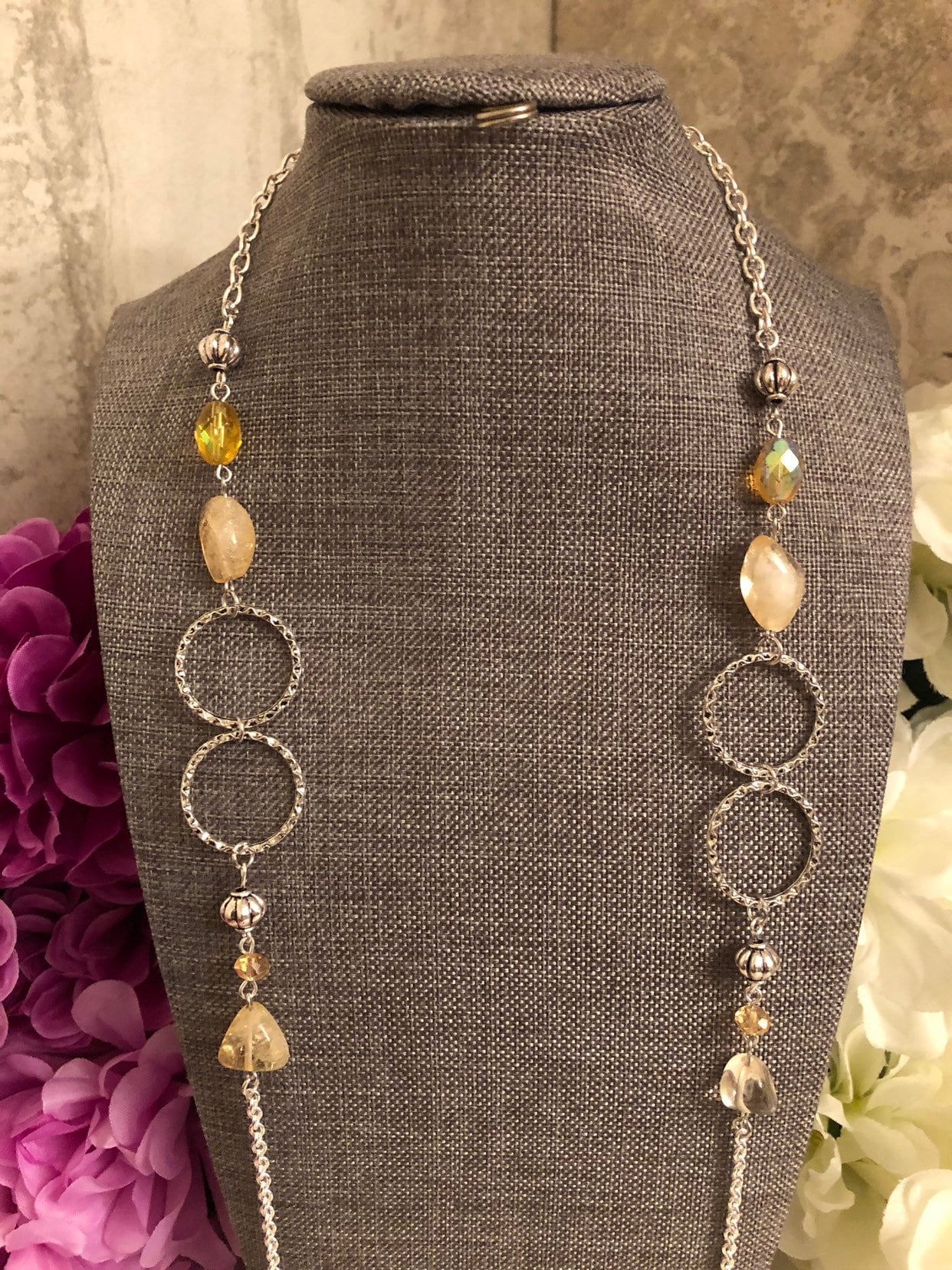 Citrin & Bernstein Perlenkette von KimberleysDesigns