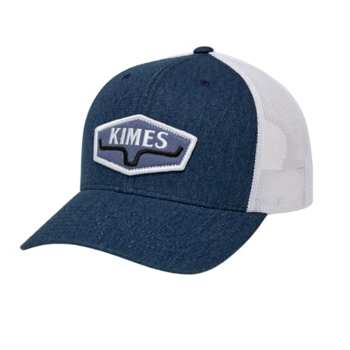 Kimes Ranch Cap Boxspring Trucker Hat, Blau, Einheitsgr��e von Kimes Ranch