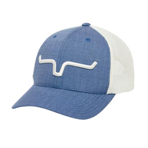 Kimes Ranch Snapback Hat Weekly Trucker Caps, Indigo Blaugrün, Einheitsgre von Kimes Ranch