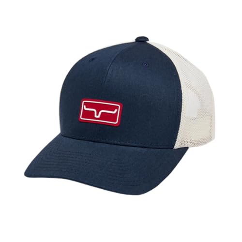 Kimes Ranch Verstellbare Snapback-Kappen Team Pro Trucker, Marineblau, Einheitsgr��e von Kimes Ranch