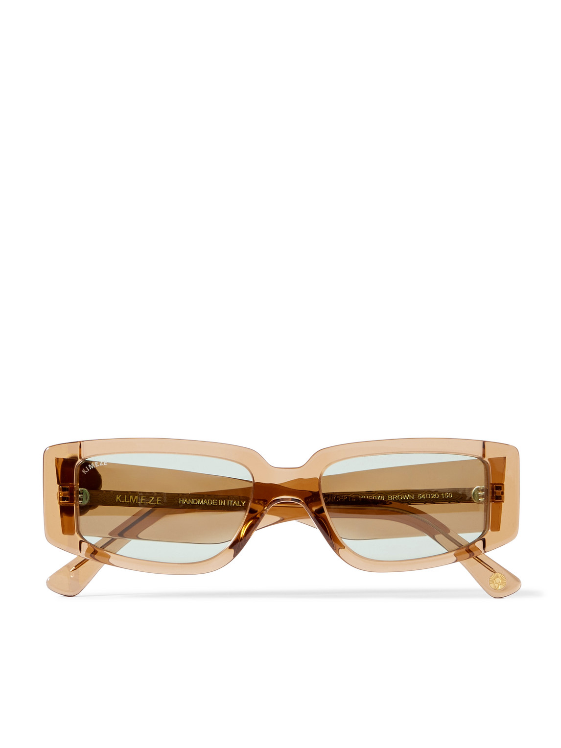 Kimeze - Concept 2 D-Frame Mazzucchelli Acetate Sunglasses - Men - Brown Kimeze - Concept 2 D-Frame Mazzucchelli Acetate Sunglasses - Men - Brown von Kimeze