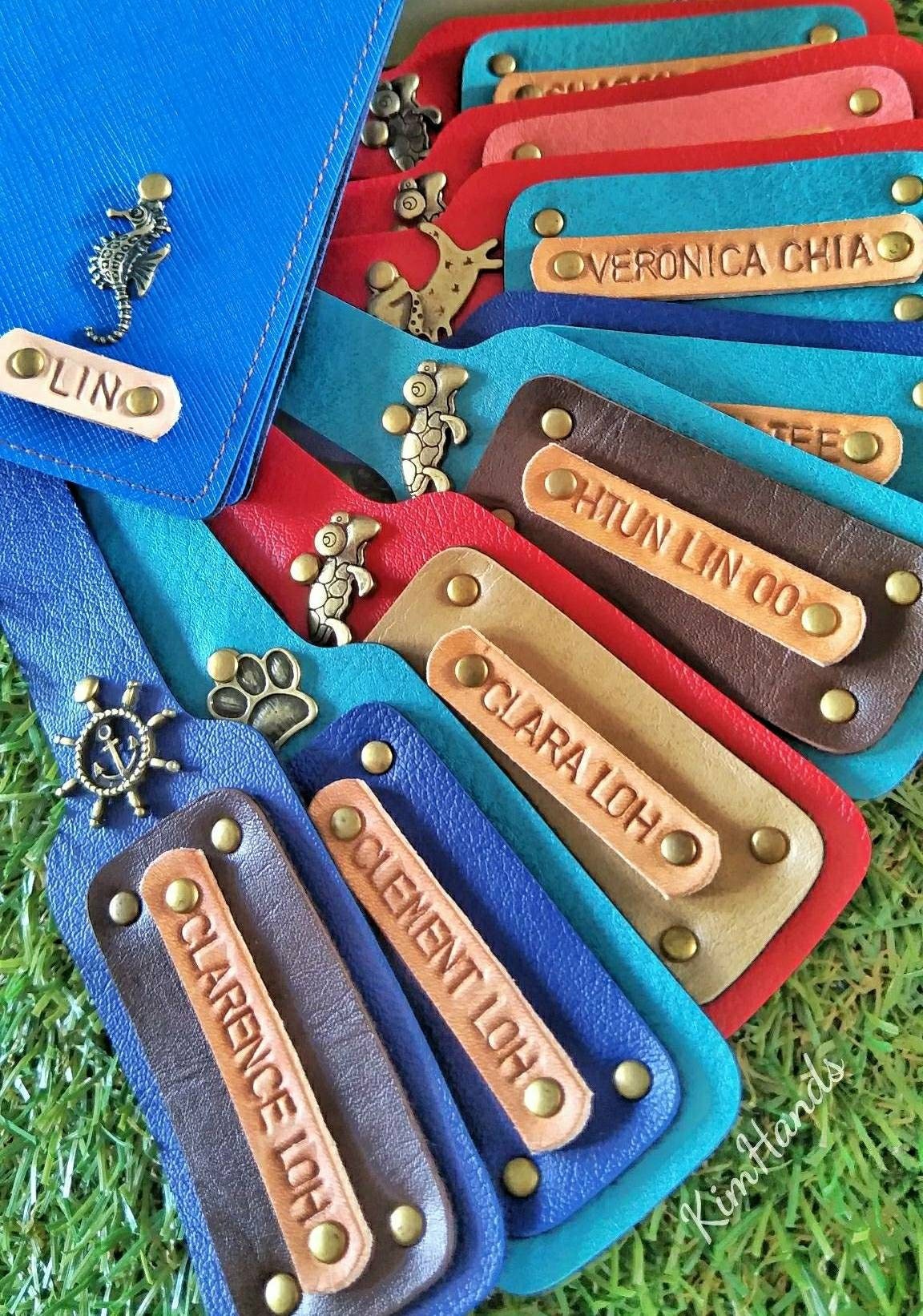 Personalisierter Reise/Taschenanhänger Mit Name & Anhänger Personalisierter Reise/Taschenanhänger Mit Name & Anhänger von Kimhandshop