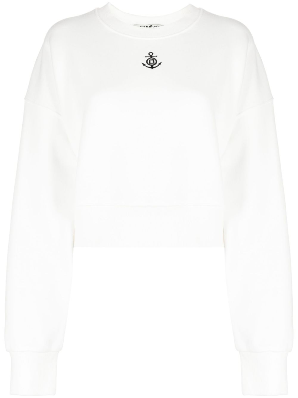 Kimhekim Sweatshirt mit Logo-Print - Weiß von Kimhekim