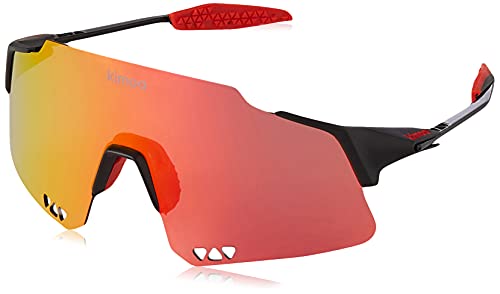 KIMOA Unisex Black_Red+Polar Grey Sunglasses Pack Sonnenbrille, bunt von Kimoa