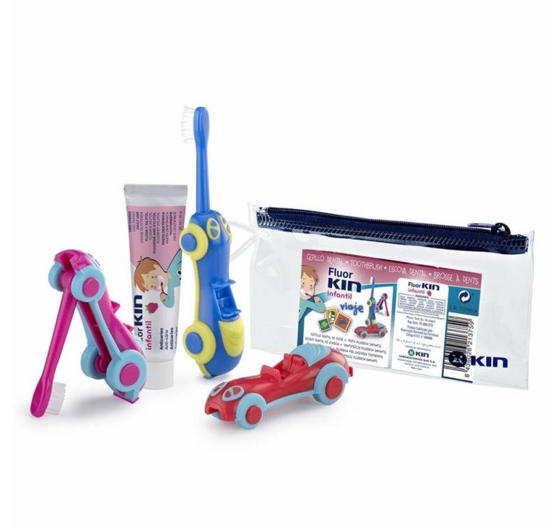 Kin Nagellack FLUOR INFANTIL VIAJE COCHE set 3 pz von Kin